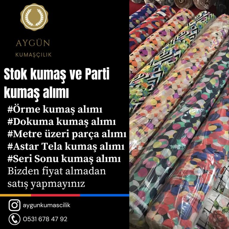güvenilir kumaş alım firması hızlı fiyat teklifi