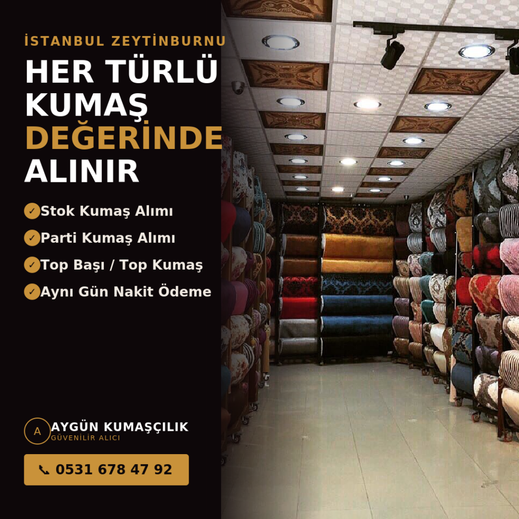 kutusuna 'stok kumaş alanlar aygun kumasçılık