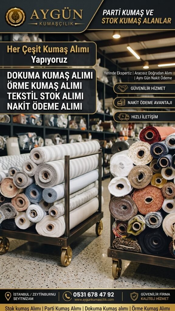 Kumaş Alan Firma Aygün Kumaşçılık – 0531 678 47 92