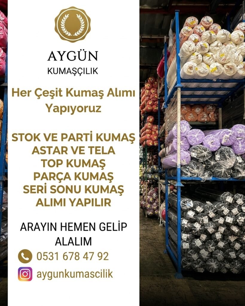 Sefaköy Kumaş Alanlar | 0531 678 47 92 | Aygün Kumaşçılık